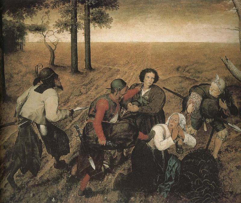 Pieter Bruegel Robbery of women farmers Spain oil painting art